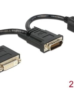 Delock Adapterkabel DMS-59 Stecker > 1 x DVI 24+5 Buchse