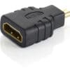 equip HDMI Adapter HDMI Buchse-A/ microHDMI Stecker-D schwarz