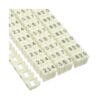 InLine® Kabelmarkierer 4mm, Nr.0-9, weiß, 100er Pack, weiß InLine® Klettschlaufen Set, 5 Stk. 20x300mm + 5 Stk. 20x500mm, schwarz