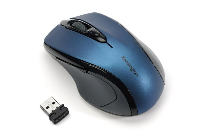 Kensington Pro Fit® kabellose Mid-Size-Maus – saphirblau Kensington Pro Fit® kabellose Mid-Size-Maus – saphirblau