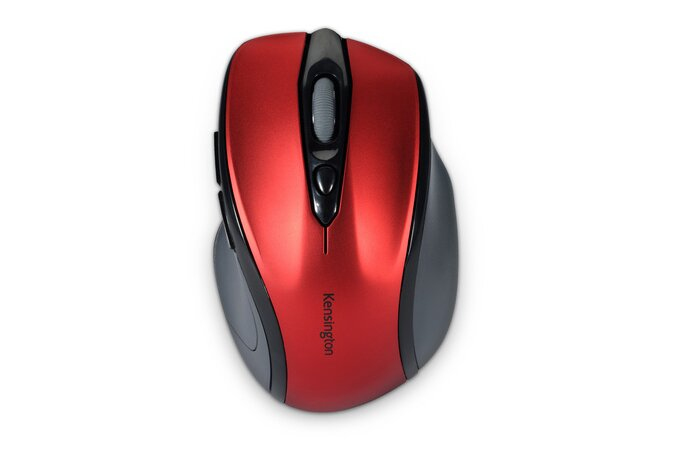 Kensington Pro Fit® kabellose Mid-Size-Maus – rubinrot Kensington Pro Fit® kabellose Mid-Size-Maus – rubinrot
