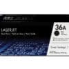 HP Toner Doppelpack CB436AD Schwarz (ca. 2x 2.000 Seiten) Brother Tintenpatrone LC-22UY in Gelb mit einer Reichweite von ca. 1200 Seiten.