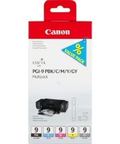 Canon Tintenpatronen PGI-9 Multipack (5 Farben)