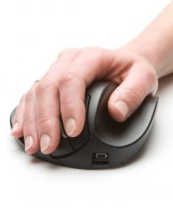 Alternative view of BakkerElkhuizen HandShoeMouse Righthanded Small Wireless