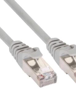 InLine® Patchkabel, SF/UTP, Cat.5e, grau, 15m, grau