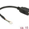 Delock KabelUSB 2.0 Pfostenbuchse 1,25 mm Raster 4 Pin 15 cm