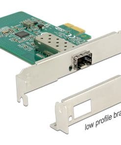 Delock PCIe Netzwerkkarte x1 Gigabit LAN 1x SFP Slot i210