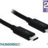 Stecker passiv 1,5 m 5 A 20 Gb/s schwarz