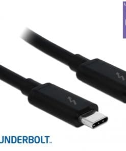 Delock Kabel Thunderbolt 3 USB-C Stecker > USB-C 1,0m
