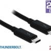 Delock Kabel Thunderbolt 3 USB-C Stecker > USB-C 2,0m 82880