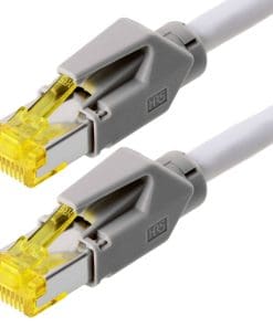 Draka Patchkabel S/FTP Cat 6a HQ TM31 (ISO/IEC) grau 0,3m