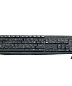 Logitech MK235 Set - Tastatur und Maus - kabellos DE - schwarz