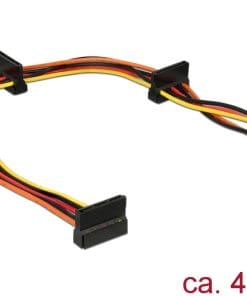 Delock Kabel Powersplitter SATA 15 Pin Stecker > 4 x SATA 15