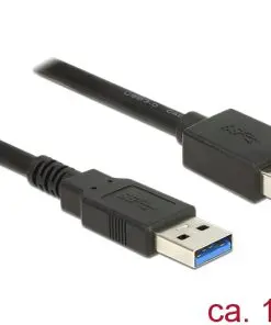 Delock Verlängerungskabel USB 3.0 Typ-A Stecker > USB 3.0 Typ-A Buchse 1,5 m