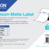 Epson Etikettenrolle 102mm 35 Meter weiss premium matt