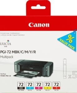 Canon Tintenpatronen PGI-72 Multipack (5 Farben)