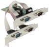 Delock PCIe x1 > 4 x Seriell RS-232