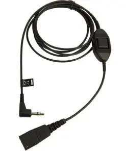 JABRA Anschlusskabel QD auf 3,5mm Klinke m. Rufannahmetaste