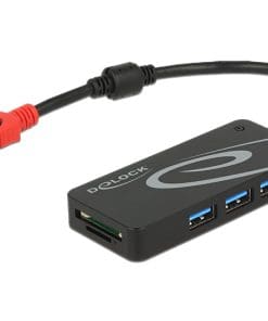 Delock Externer USB 3.1 Gen 1 Hub USB Typ-A > 3 x USB Typ-A