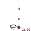 Delock Antenne LTE TS-9 Stecker 90° Band 1/3/7/20 2 - 3 dBi
