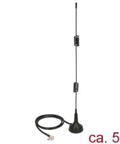 Delock Antenne LTE TS-9 Stecker 90° Band 1/3/7/20 2 - 3 dBi