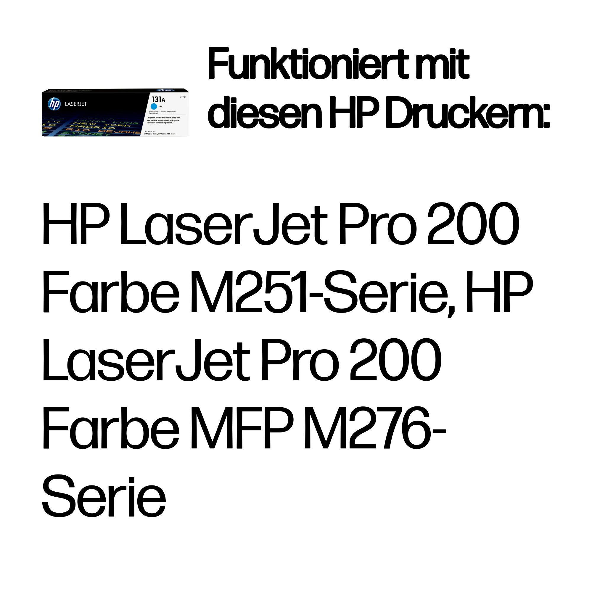 HP Toner 131A CF211A Cyan (ca. 1.800 Seiten) HP Toner 131A CF211A Cyan (ca. 1.800 Seiten) – Bild 2