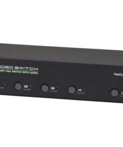 ATEN VS0401 Monitor-Umschalter VGA 4-fach, mit Audio, über RS-232 steuerbar