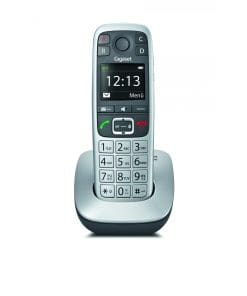 Gigaset E560 int. Großtasten-Schnurlostelefon - platin