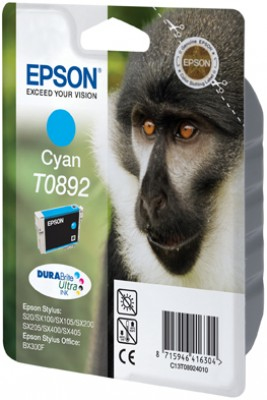 Epson Tintenpatrone T0892 Cyan (ca. 170 Seiten) Epson Tintenpatrone T0892 Cyan (ca. 170 Seiten) – Bild 5