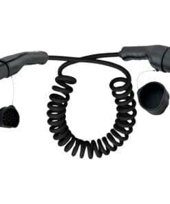 InLine® EV Spiral-Autoladekabel 22kW Typ2, 3-phasig, 7,5m