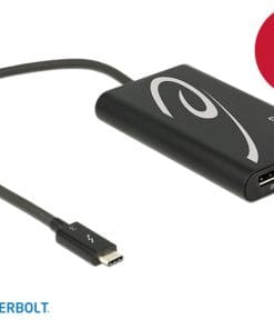 Delock Adapter Thunderbolt 3 Stecker > 2 x Displayport Buchse 4K 60 Hz