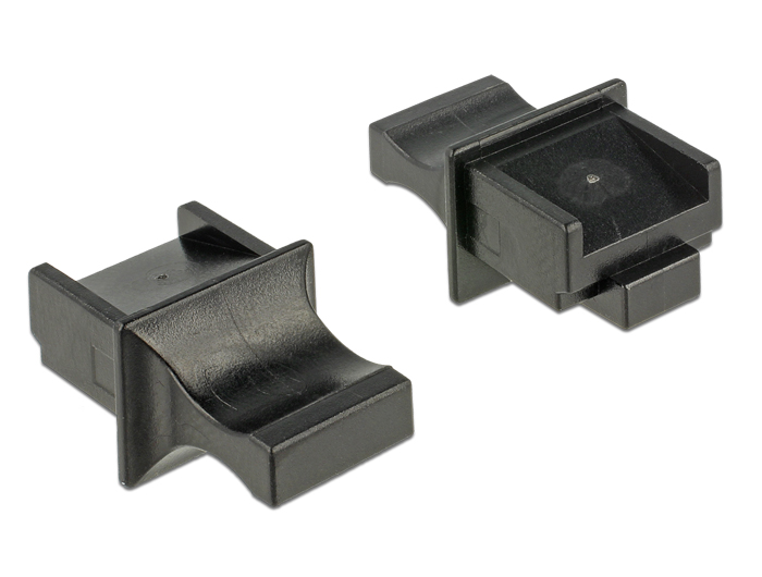 Delock Staubschutz für RJ45 Buchse mit Griff 10 Stück schwarz Delock Staubschutz für RJ45 Buchse mit Griff 10 Stück schwarz