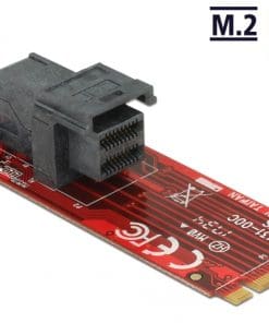 Delock Adapter M.2 Key M > SFF-8643 Buchse NVMe