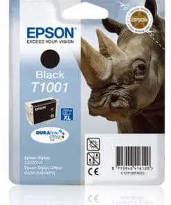 Epson Tintenpatrone T1001 DURABrite Ultra Schwarz