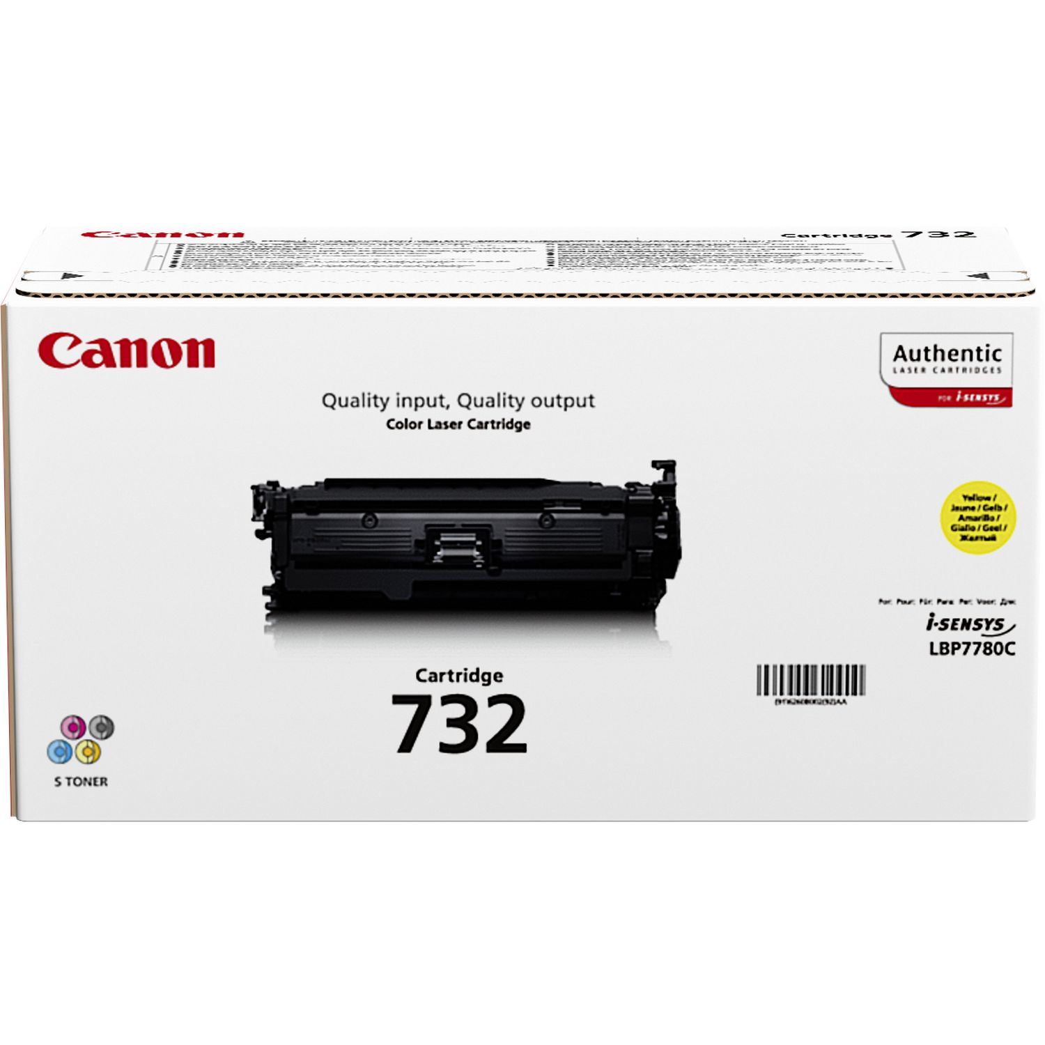 Canon Toner CRG 737 Y Gelb Canon Toner CRG 737 Y Gelb