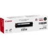 Canon Toner 731H BK Schwarz (ca. 2.400 Seiten) Verlassen Sie sich auf HP Original Tonerkartuschen mit JetIntelligence, die konsistente Qualität in hohen Geschwindigkeiten sowie kostengünstige Optionen für hohe Reichweite bieten. Die zusätzliche Anti-Betrugs-Technologie gewährleistet die Ergebnisse, die Sie erwarten – damit können die Mitbewerber nicht aufwarten.