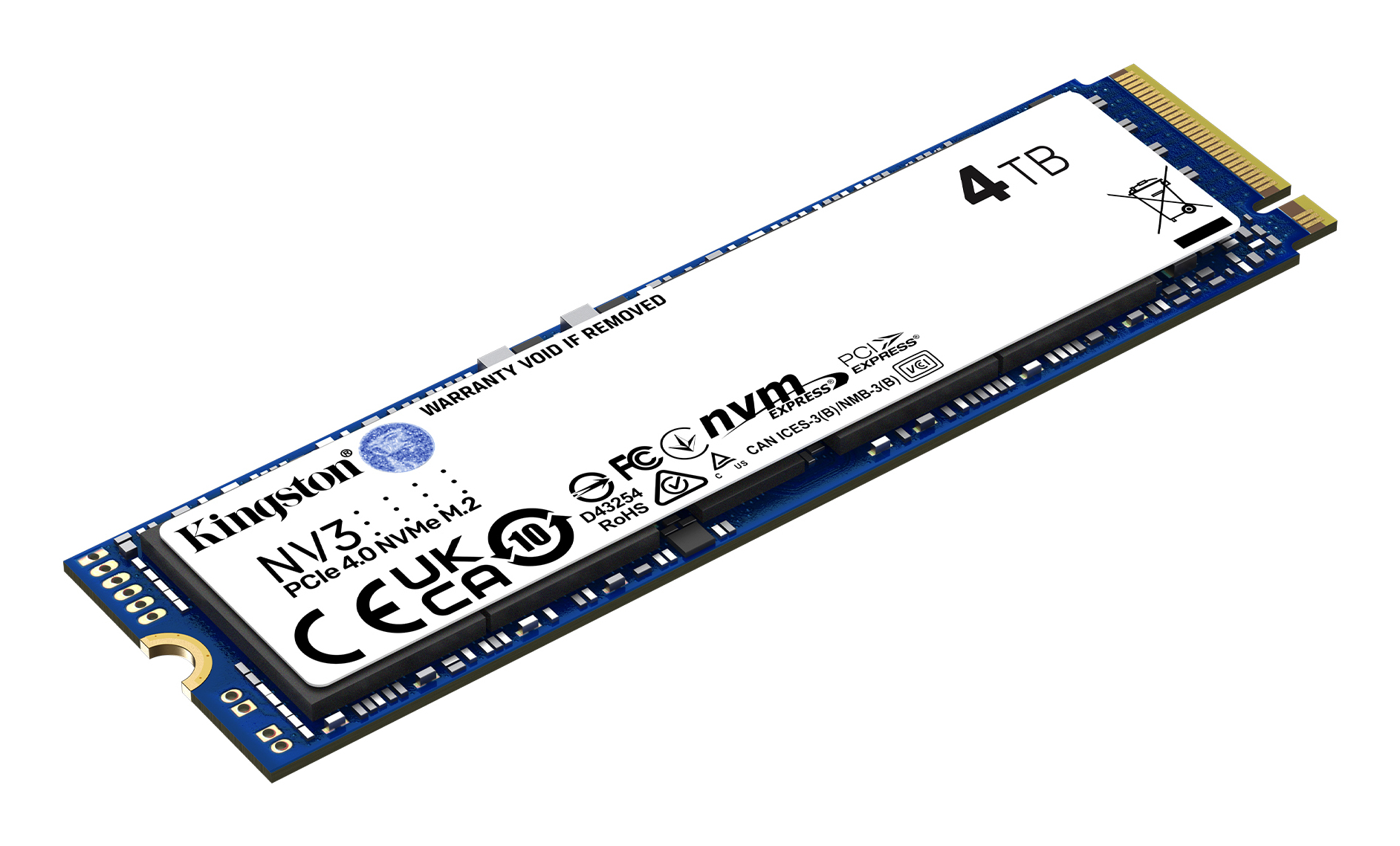 Kingston SSD M.2 NV3 4TB Kingston SNV3S/4000G Kingston SSD M.2 NV3 4TB Kingston SNV3S/4000G
