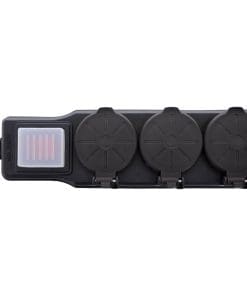 Alternative view of InLine® Outdoor-Steckdosenleiste, 3-fach Schutzkontakt, IP44, mit Schalter, 10m