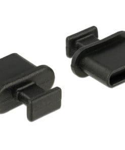Delock Staubschutz für USB Type-C Buchse mit Griff 10 Stück
