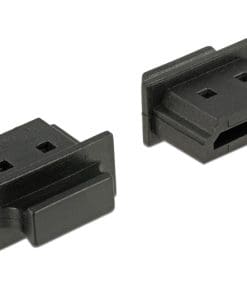 Delock Staubschutz für HDMI-A Buchse mit Griff 10 Stück schw