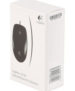 Logitech B100 USB Maus Schwarz Logitech B100 USB Maus Schwarz – Bild 7