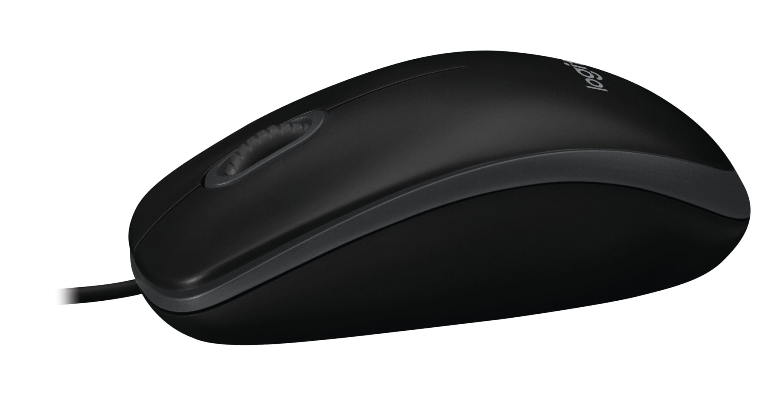 Logitech B100 USB Maus Schwarz Logitech B100 USB Maus Schwarz – Bild 5