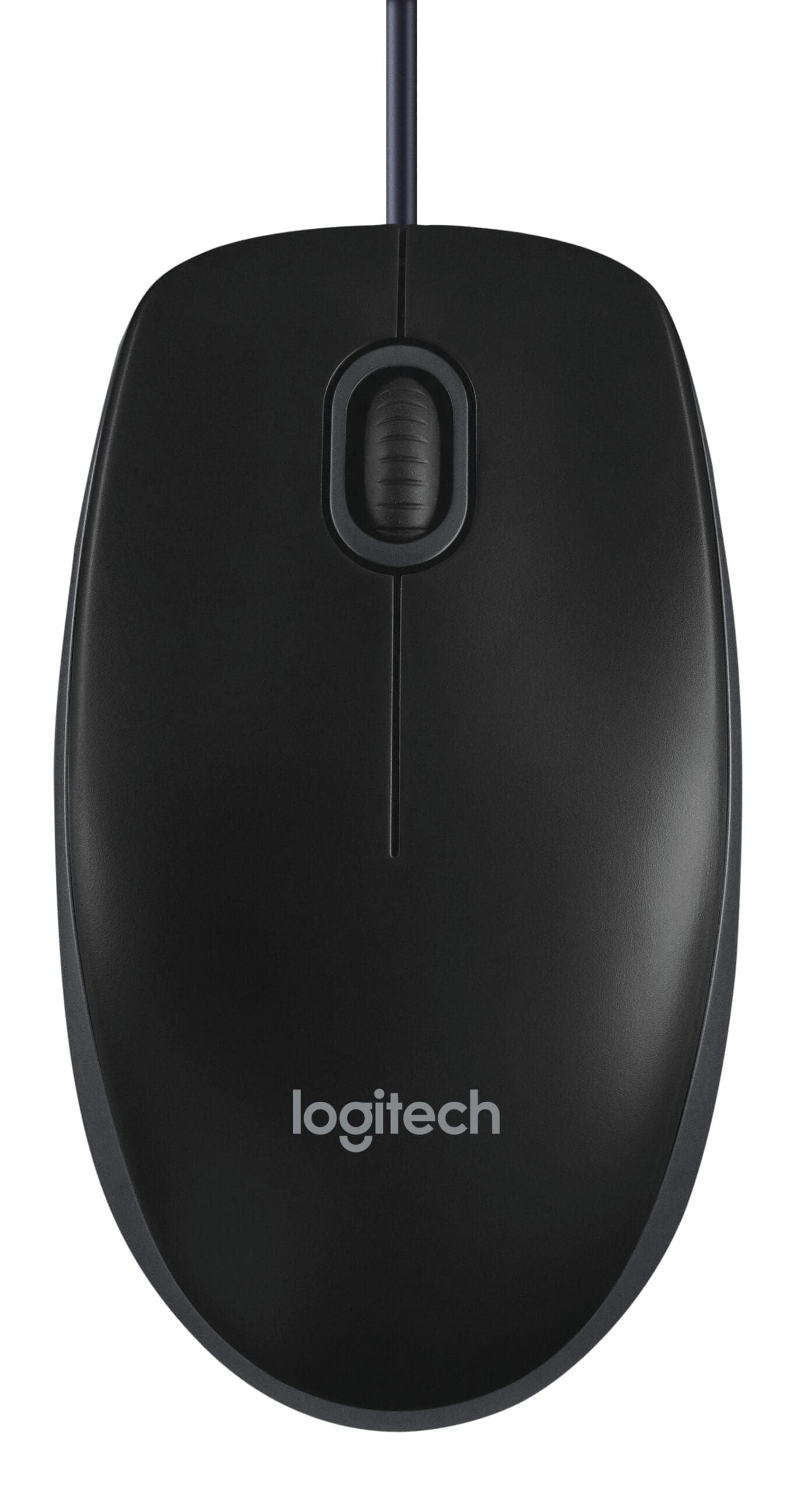 Logitech B100 USB Maus Schwarz Logitech B100 USB Maus Schwarz – Bild 2