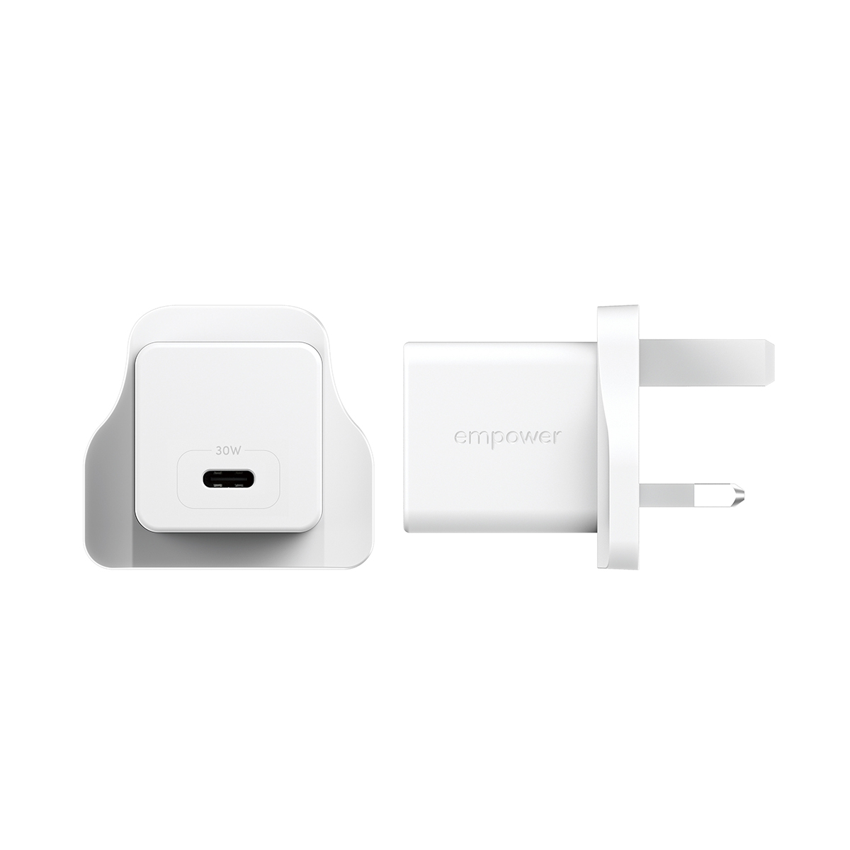 empower Turbo 30W Charger Single USB-C/UK Plug/white empower Turbo 30W Charger Single USB-C/UK Plug/white – Bild 5