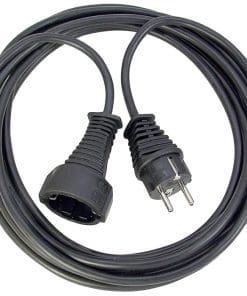 Brennenstuhl Verlängerungskabel Schuko 3 m schwarz, Indoor