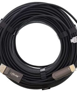InLine® DisplayPort zu HDMI AOC Konverter Kabel, 4K/60Hz, schwarz, 50m InLine® DisplayPort zu HDMI AOC Konverter Kabel, 4K/60Hz, schwarz, 50m – Bild 3