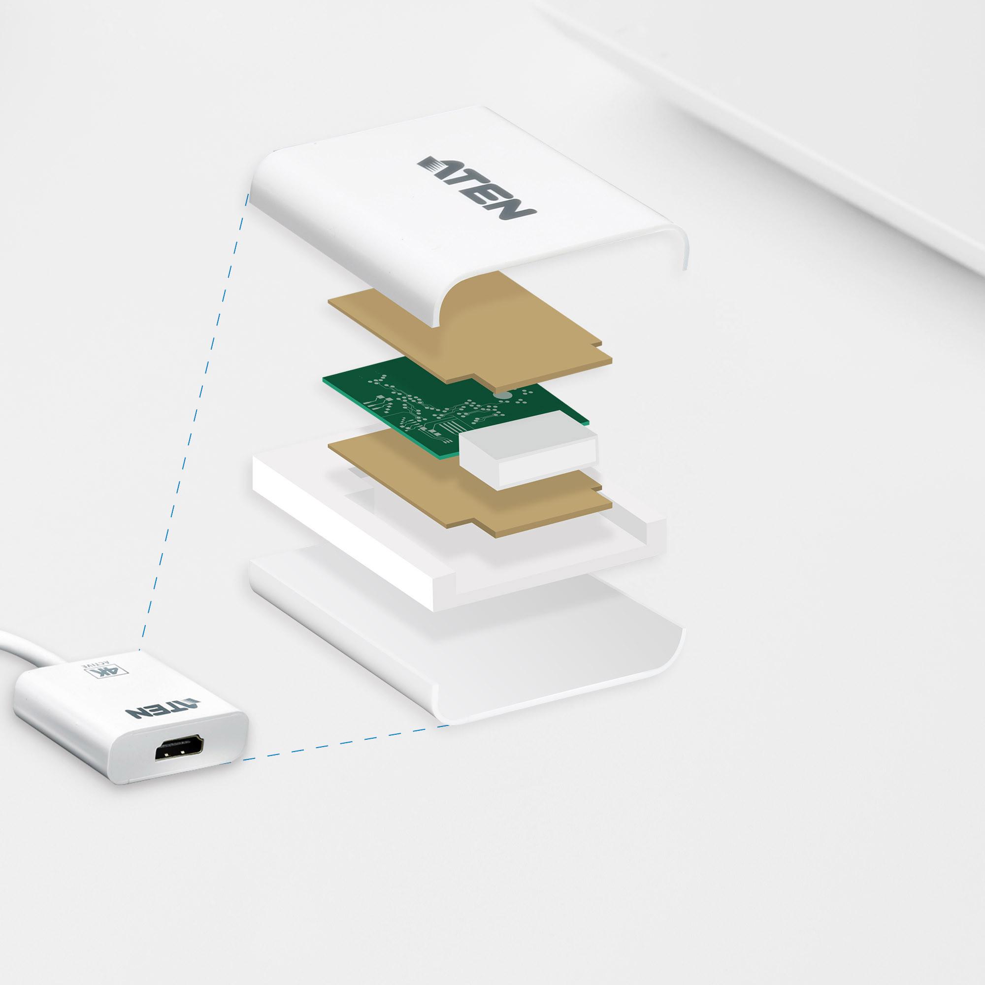 ATEN VC986B DisplayPort auf True 4K HDMI Aktiv Adapter ATEN VC986B DisplayPort auf True 4K HDMI Aktiv Adapter – Bild 4