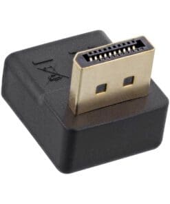 Alternative view of InLine® DisplayPort Adapter, DisplayPort Stecker / Buchse, nach unten gewinkelt