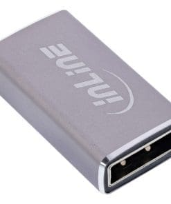 Alternative view of InLine® DisplayPort 1.4 Adapter, DisplayPort Buchse / Buchse, 8K UHD