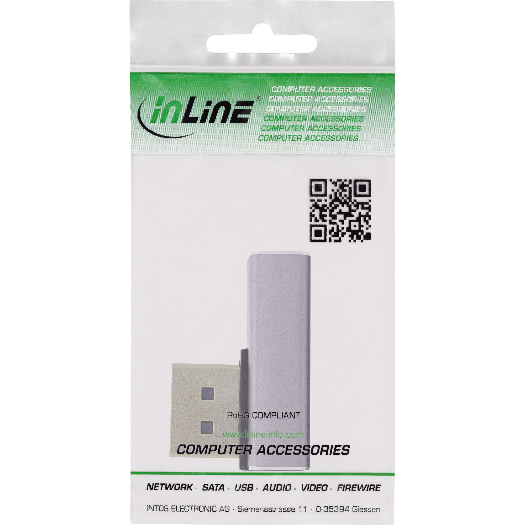 InLine® DisplayPort 1.4 Adapter, DisplayPort St/ Bu, 90° vertikal rechts, 8K UHD InLine® DisplayPort 1.4 Adapter, DisplayPort St/ Bu, 90° vertikal rechts, 8K UHD – Bild 6